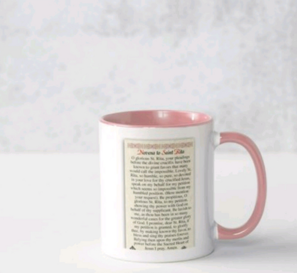 Saint Rita mug